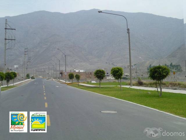 VENDO TERRENO CON SALIDA AMBOS FRENTES - URB. LOS ANDES CHOSICA - EXCELENTE CLIMA TODO EL AÑO