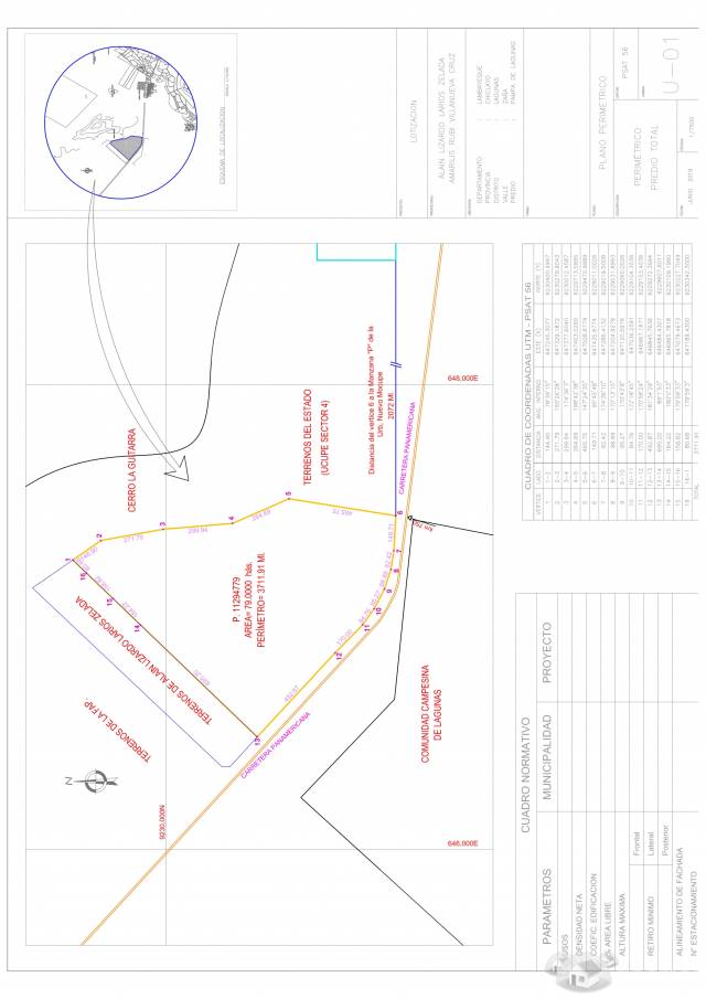 Se vende terreno en el sector de Nuevo Mocupe