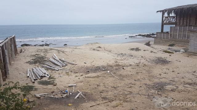 TERRENO DE PLAYA FRENTE AL MAR,  CANCAS,  distrito Canoas de Punta Sal  a  12 minutos de Punta Sal, a 30 de  Mancora