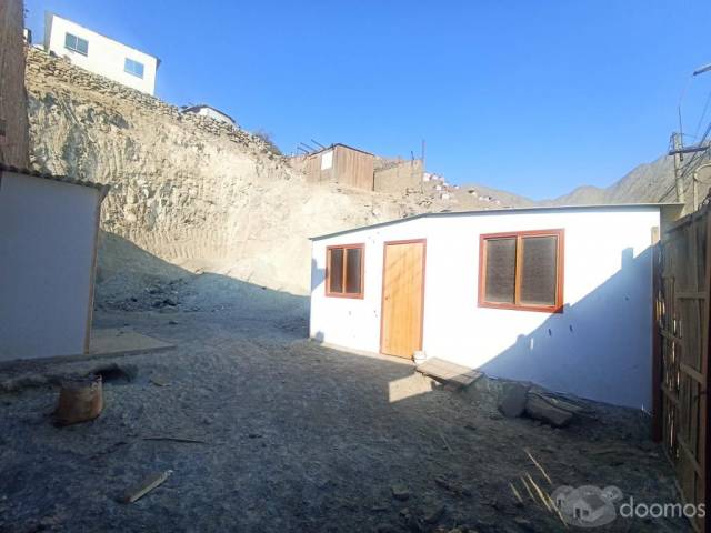 SE VENDE TERRENO CON CASA PREFABRICADA EN HIJOS DE APURIMAC 6TA ETAPA MZ N1  LOTE 19