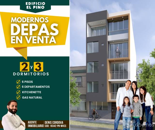 Hermosos Departamentos de Estreno en San Martin de Porres