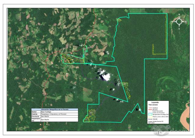 En ocasión Venta de terreno Agricola - Forestal (ganaderia, palma, arroz, manejo forestal)