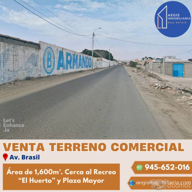 TERRENO 1600MT2 AV BRASIL NUEVO CHIMBOTE