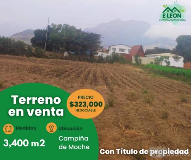 VENTA DE TERRENO MOCHE!!!!