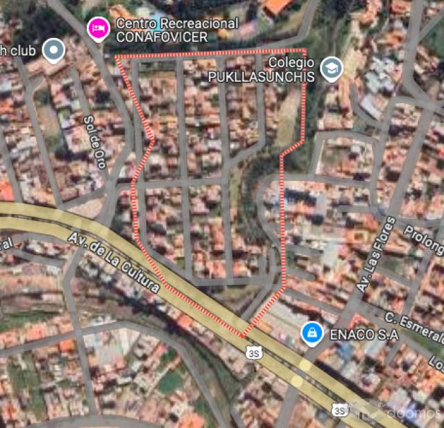 Terreno en venta en Urbanizacion COVIDUC - San Sebastián Cusco