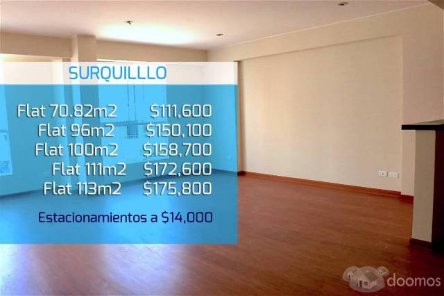 Departamentos en venta en Surquillo