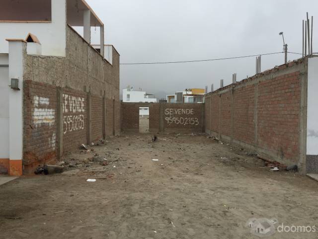 Terreno en Playa Los Lobos, Panamericana Sur km 127