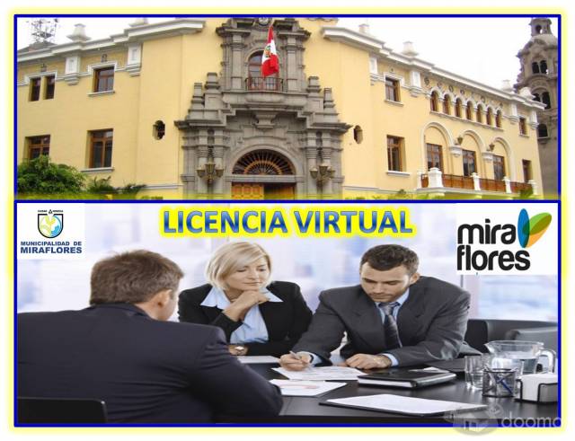 ALQUILER DE OFICINAS VIRTUALES+LICENCIA DE FUNCIONAMIENTO EN MIRAFLORES