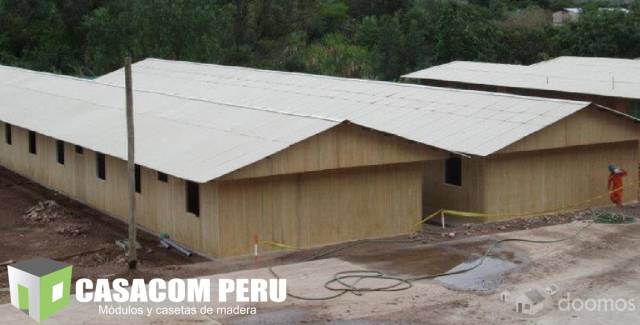 garitas de control prefabricados de madera en lima peru