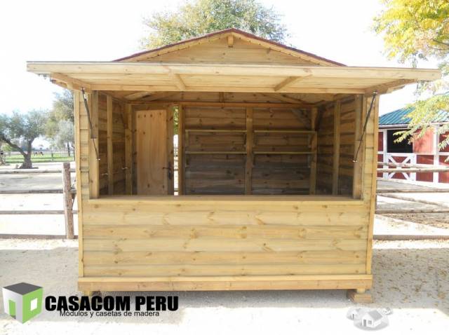 casetas de jardin baratas prefabricadas de madera en lima peru