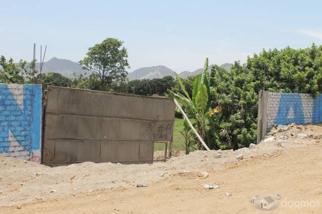 VENDO O ALQUILO TERRENO DE 1000 MT2 EN PLENA CARRETERA CHANCAY - HUARAL