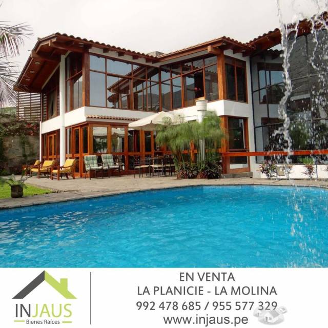 VENTA DE CASA - LA PLANICIE - LA MOLINA