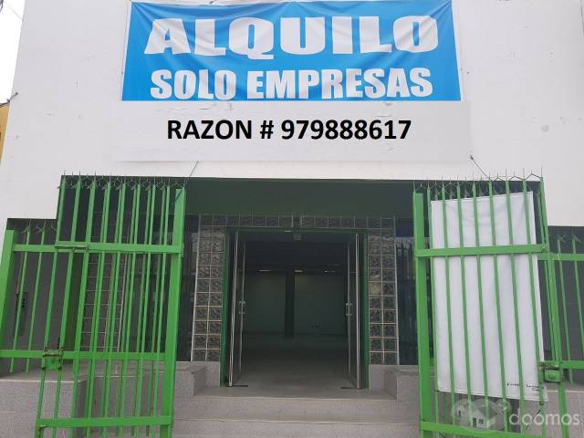 ALQUILO LOCAL COMERCIAL