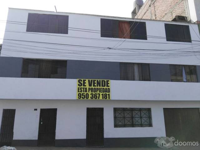 SE VENDE CASA EN SJM DE TRES PISOS