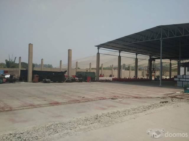 venta terreno y local industria en chancay frente megapuerto