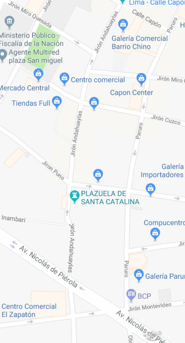 VENTA DE LOCAL COMERCIAL MEZA REDONDA CERCADO DE LIMA