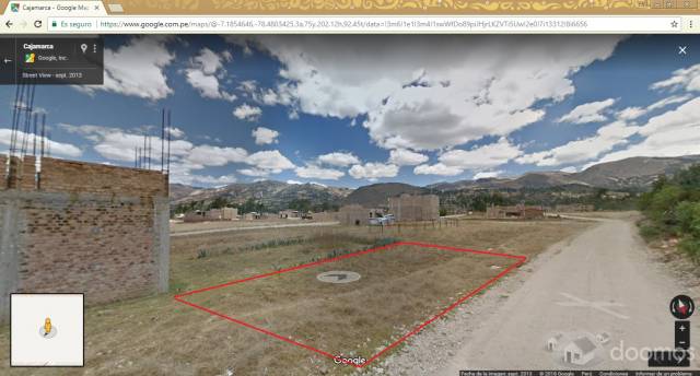 VENDO UN TERRENO URBANO EN LA ASOCIACION MARTIRES DEL MAGISTERIO-CAJAMARCA