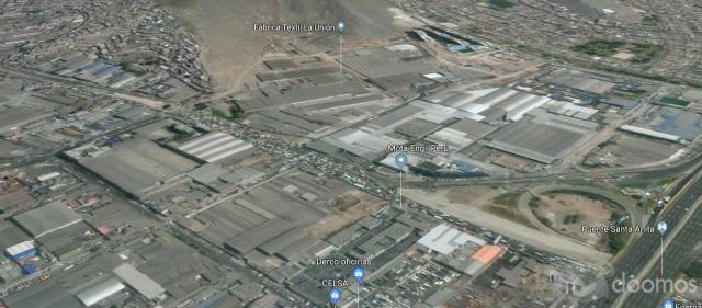 SE ALQUILA TERRENO INDUSTRIAL CERCA Al PUENTE SANTA ANITA