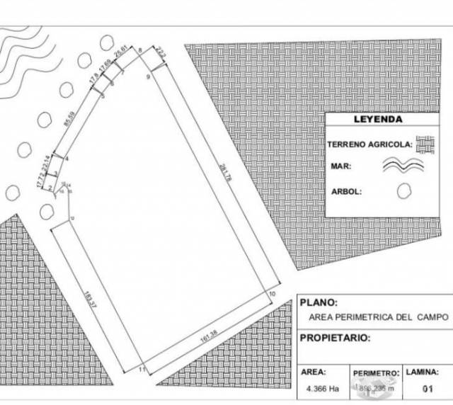 Venta de terreno en Playa Hermosa - Tumbes