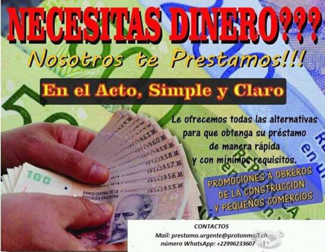 OFERTA EXCEPCIONAL DE CREDITO Y FINANCIACION