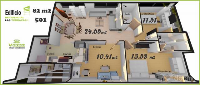 VENTA DE DEPARTAMENTOS EN LAS TERRAZAS DE CARAPONGUILLO DESDE $22.500 SOLO POR CIERRE DE PRE- VENTA