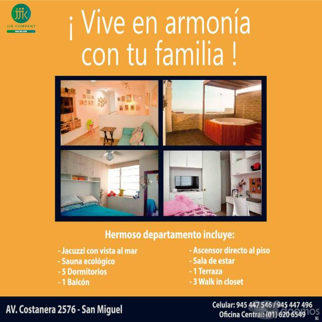 ¡Haz tu sueño realidad de vivir en un exclusivo PENTHOUSE con vista al mar!