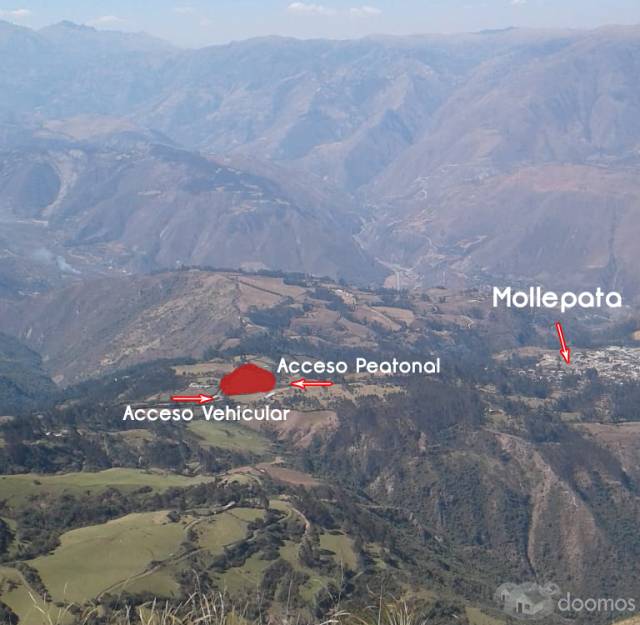 Vendo terreno en la Ruta al nevado Salkantay perfecto para proyecto turístico