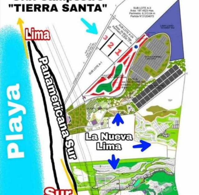 PROYECTO INMOBILIARIO TIERRA NUEVA LOTES EN VENTA PRIMERA ETAPA