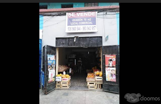 VENTA DE LOCAL COMERCIAL EN LA VICTORIA - GAMARRA 72.6 m2