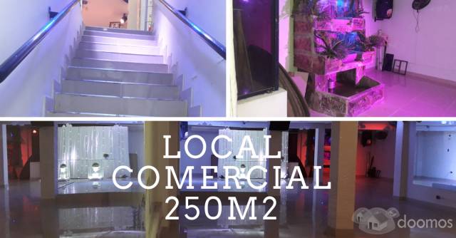 VENDO LOCAL COMERCIAL 250M2 EN SEGUNDO PISO EXCELENTE UBICACIÓN, MUY CÉNTRICO