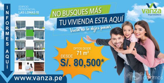 VENTA DE DEPARTAMENTOS EN CARAPONGO, CHACLACAYO, HUACHIPA, ÑAÑA