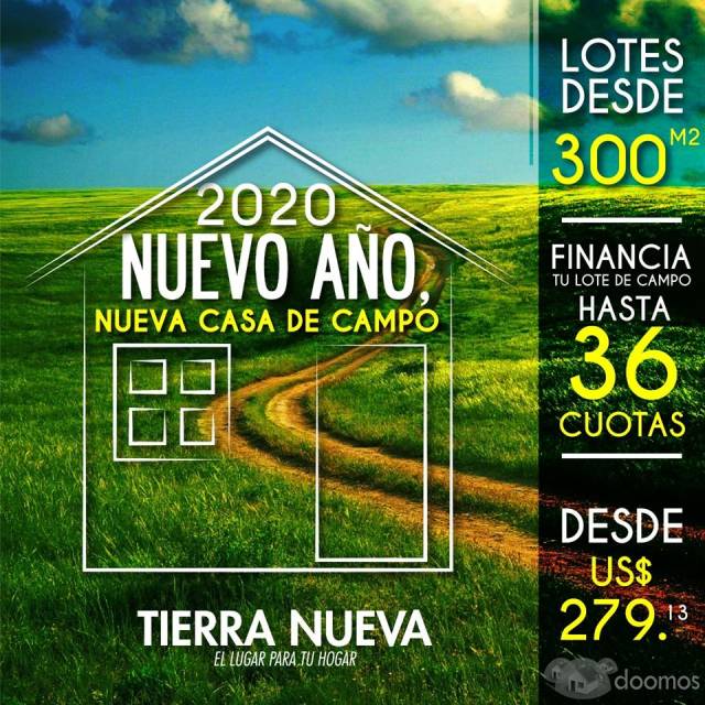 Terreno a 15 minutos Boulevard de Asia ideal para casas de campo totalmente ecológicas.