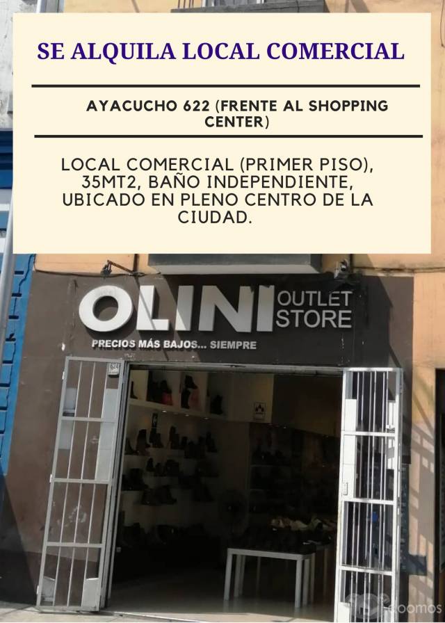 ALQUILO LOCAL COMERCIAL