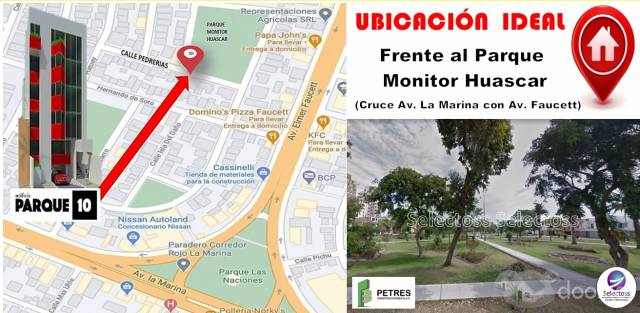 VENTA DPTOS FLAT SAN MIGUEL PRE VENTA 2 DORM FRENTE A PARQUE